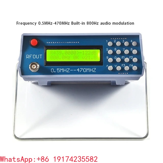 Rf Signal Generator 0.5Mhz To 470Mhz - مولد إشارة RF بتردد 0.5 ميجاهرتز